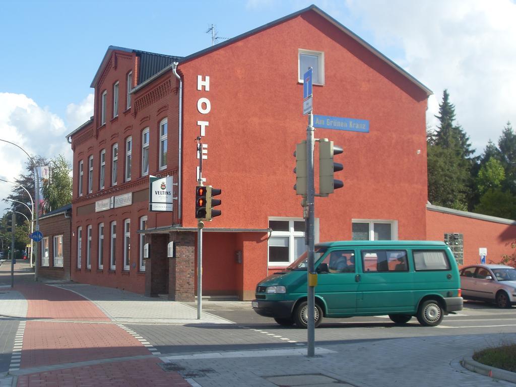 Hotel Gruener Kranz Rendsburg Exteriör bild